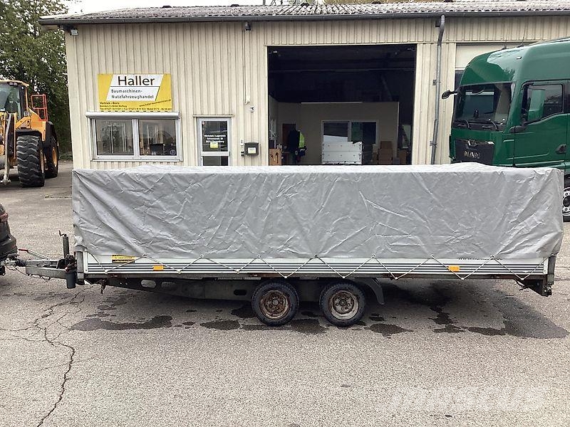 Humbaur HUT3000 Maschinentransporter Universal Tieflader Costruzioni - Altro
