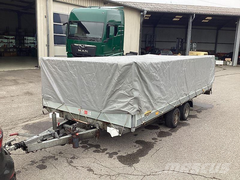 Humbaur HUT3000 Maschinentransporter Universal Tieflader Costruzioni - Altro