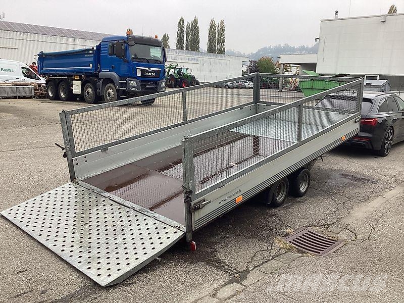 Humbaur HUT3000 Maschinentransporter Universal Tieflader Costruzioni - Altro