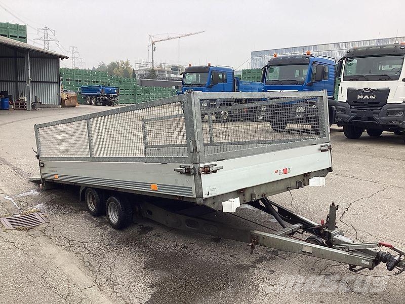 Humbaur HUT3000 Maschinentransporter Universal Tieflader Costruzioni - Altro