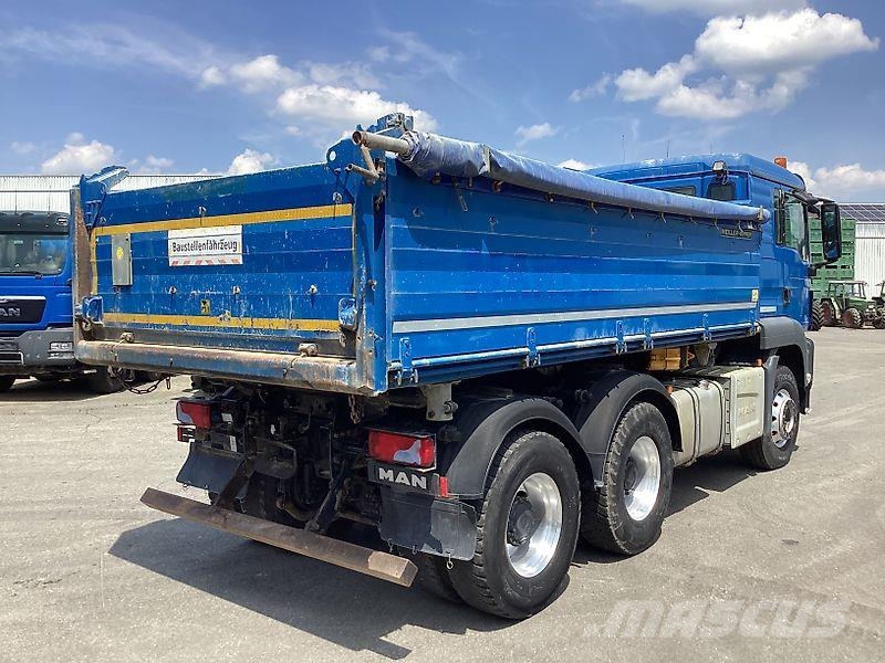 MAN TGS 26.440 6x4 BB Schalter €6 Intarder Meiller Camion ribaltabili