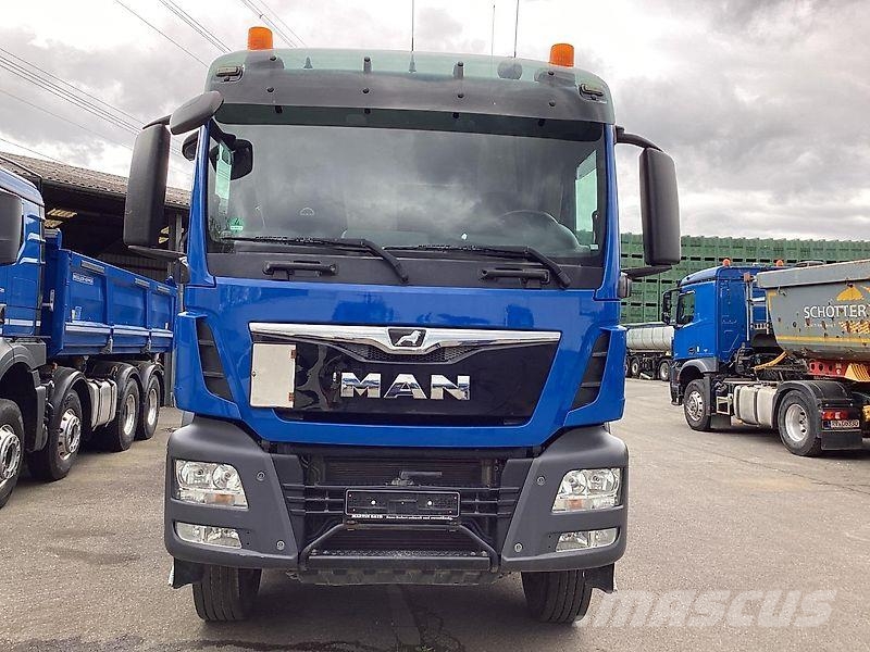 MAN TGS 35.460 8x4 Meiller Stahlkipper 3-Seiten Camion benne