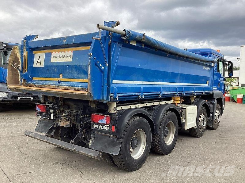 MAN TGS 35.460 8x4 Meiller Stahlkipper 3-Seiten Camion benne