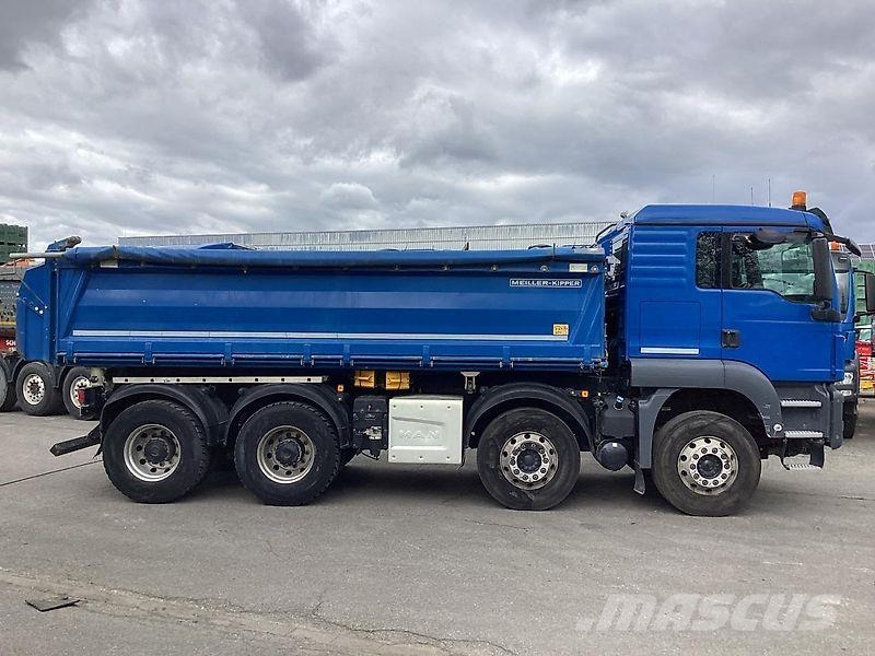 MAN TGS 35.460 8x4 Meiller Stahlkipper 3-Seiten Camion benne