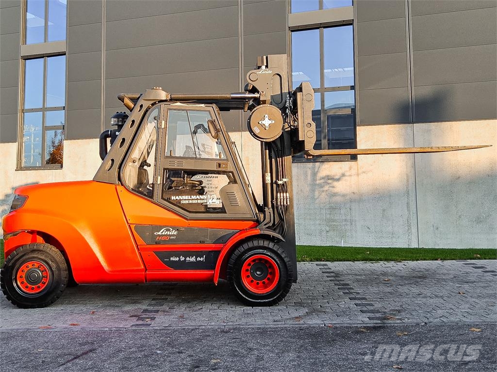 Linde H 80D-03/1100 Diesel forklifts