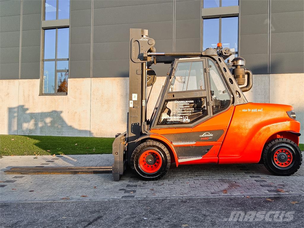 Linde H 80D-03/1100 Diesel forklifts