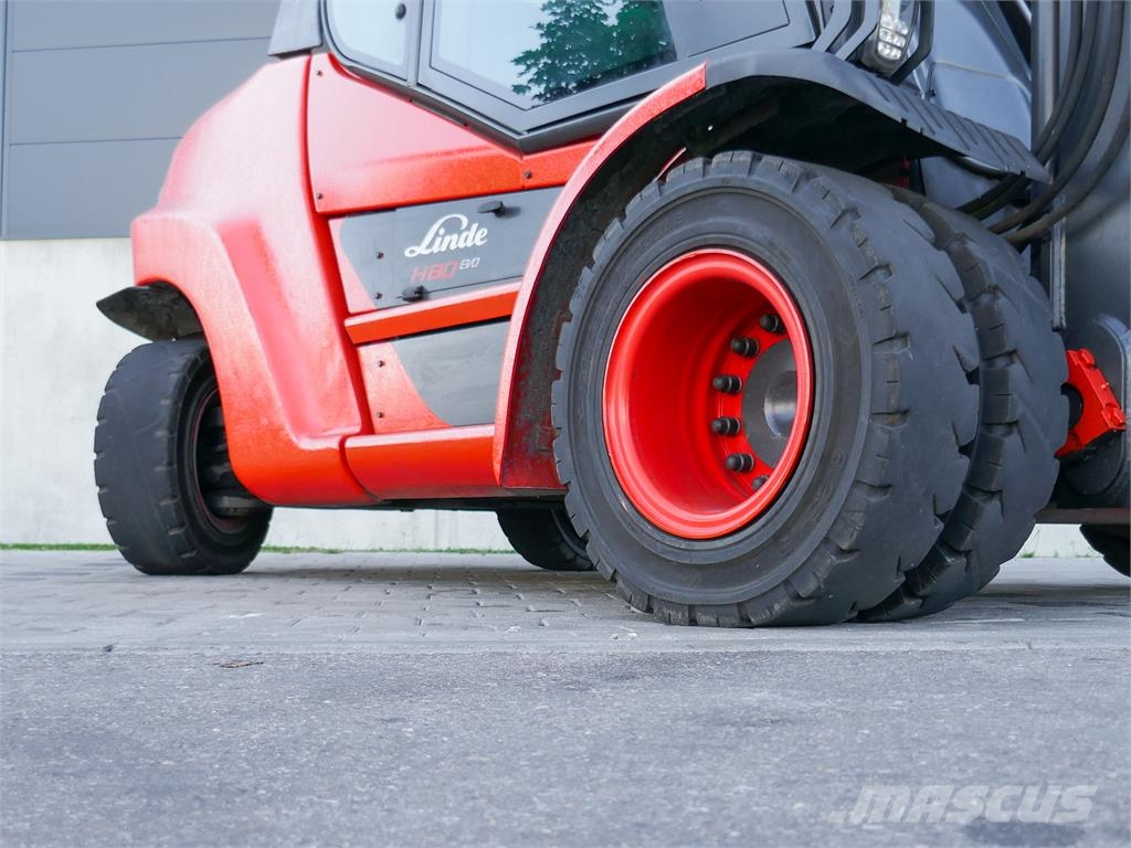 Linde H 80D-03/900 Diesel gaffeltrucks