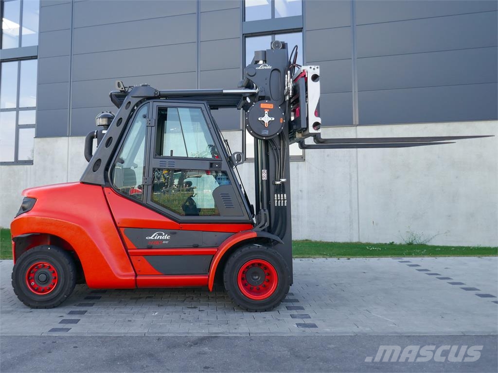 Linde H 80D-03/900 Diesel gaffeltrucks