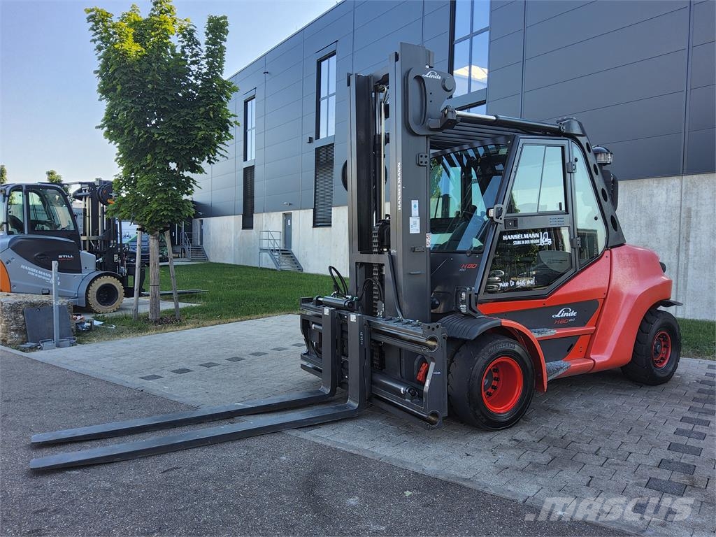 Linde H 80D-03/900 Diesel gaffeltrucks