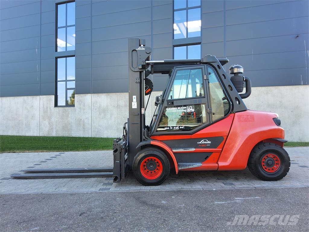 Linde H 80D-03/900 Diesel gaffeltrucks