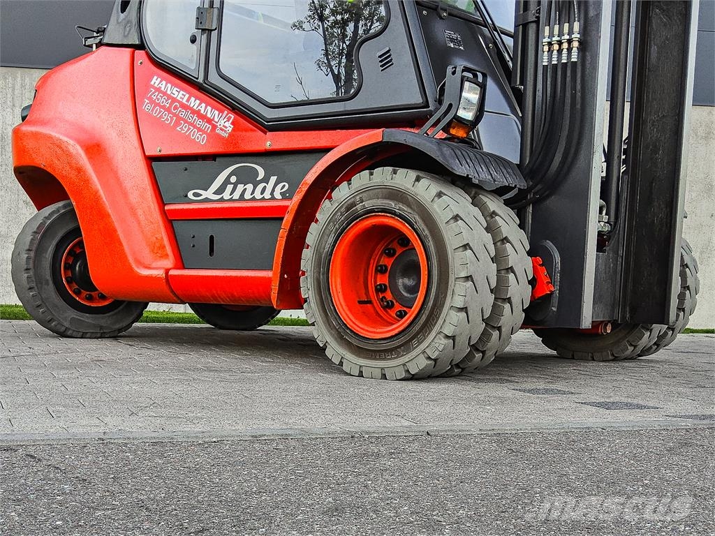 Linde H 80T/900/396 LPG gaffeltrucks