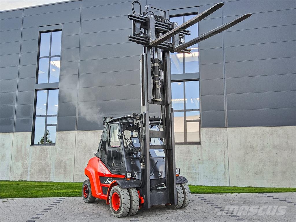 Linde H 80T/900/396 LPG gaffeltrucks