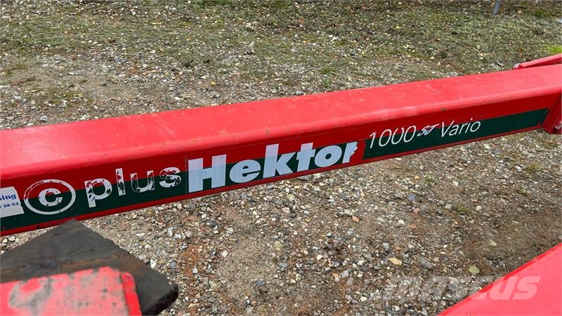 Amazone Hektor 1000 6 furet Variomat 12-20" Vendeplove