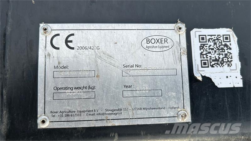 Boxer Agri Black 250 cm 2.5 mtr. Svingbar Falciatrici