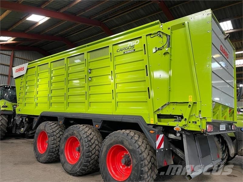CLAAS CARGOS 760 BUSINESS TRIDEM ملقمات خلاط