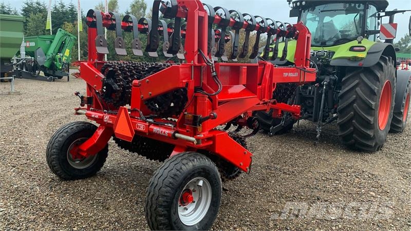 He-Va TipRoller 7,3m 550/600 mm. Cross-kill ringe Rodillos
