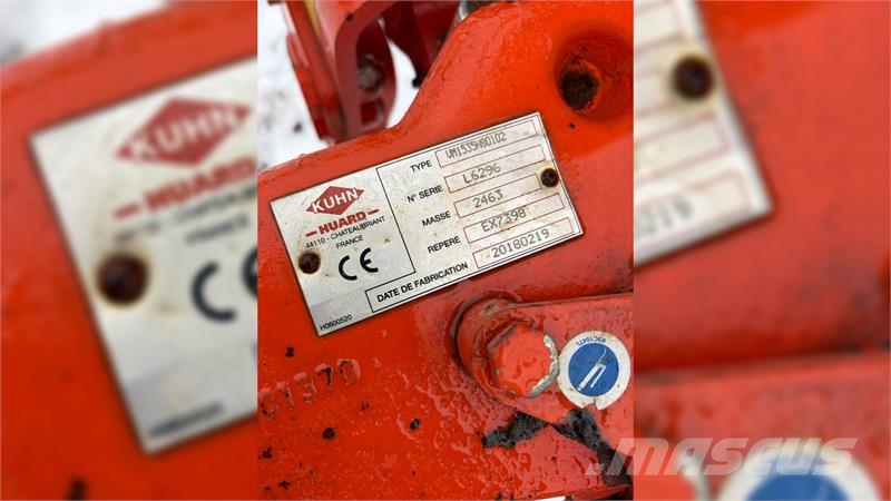 Kuhn 5 f. Vari Master 153 NSH محاريث عكسية