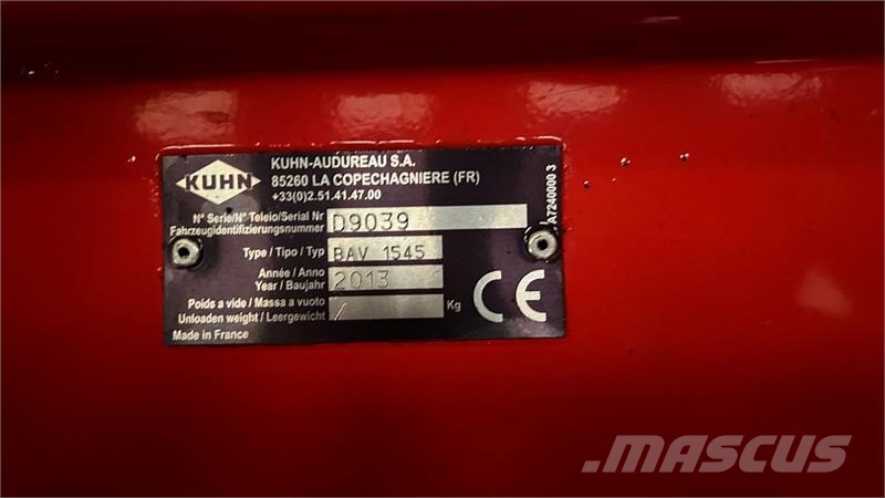 Kuhn BAV 1545 Kosiarki