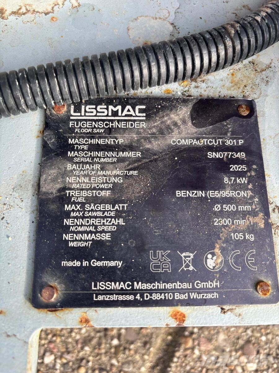 Lissmac Compactcut 301 P Tronçonneuse pour route