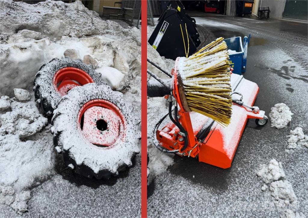Kubota B2530 Traktor Vlečné vozíky