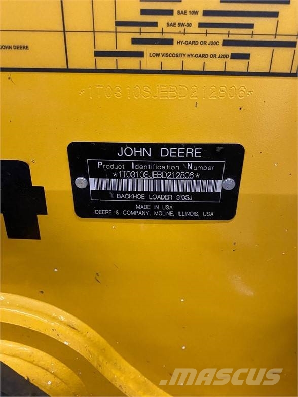 John Deere 310SJ 反铲装载机