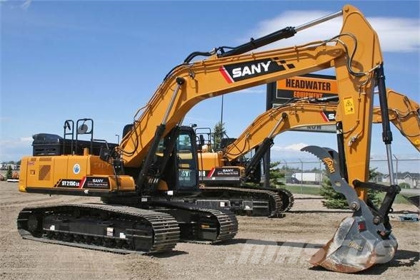 Sany SY215C LC Pásová rýpadla
