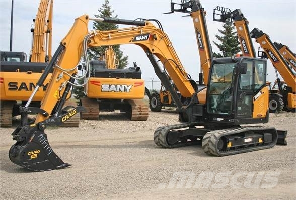 Sany SY80U Εκσκαφείς με ερπύστριες