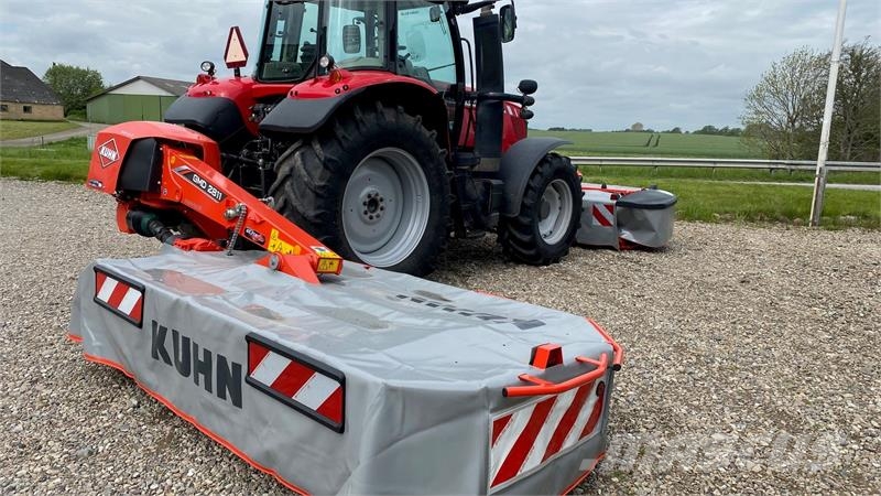 Kuhn GMD 2721-2811 Skiveslåmaskine sæt Řádkovací žací stroje