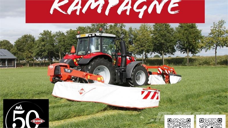 Kuhn GMD 2721-2811 Skiveslåmaskine sæt Řádkovací žací stroje