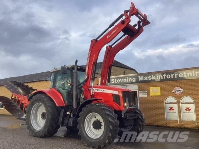Massey Ferguson 7495 Dyna VT med MF FL4621 fr.læsser Traktori