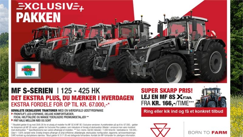 Massey Ferguson 9S 425 Dyna VT Exclusive Tractores