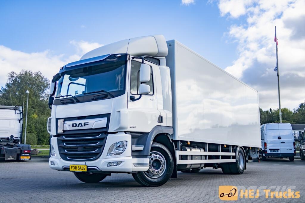 DAF CF320 FA 4X2 m. Box/Lift (18-Pallers) Sanduk kamioni