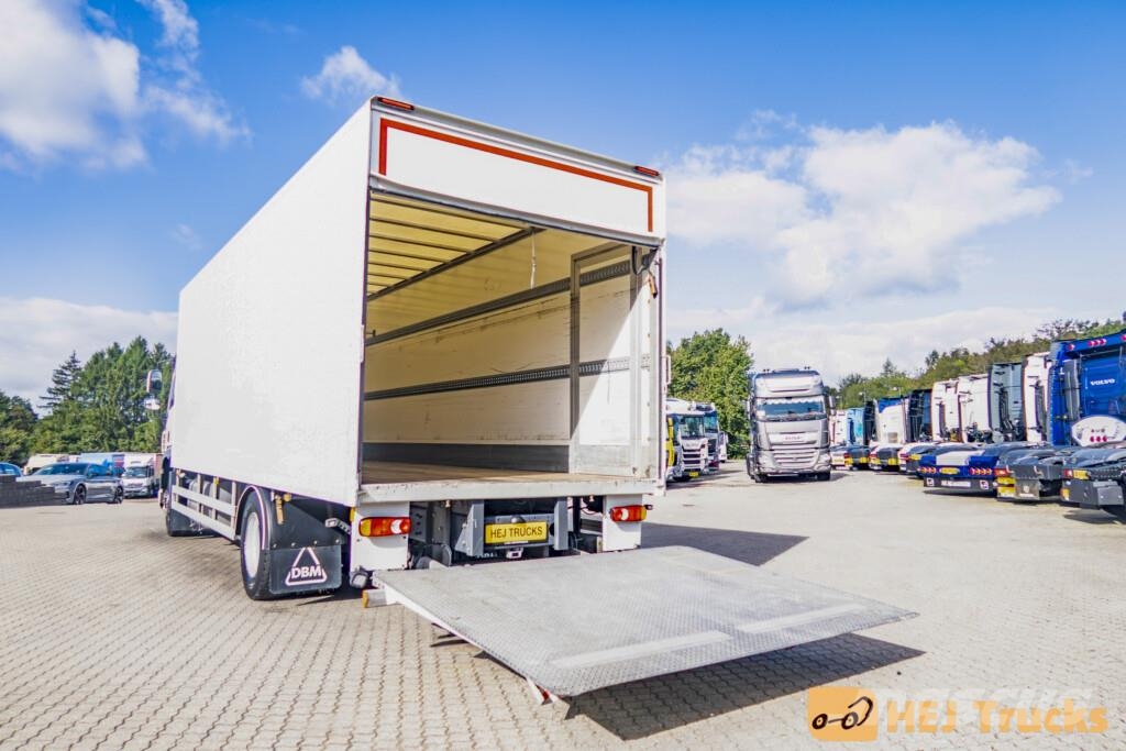 DAF CF320 FA 4X2 m. Box/Lift (18-Pallers) Sanduk kamioni