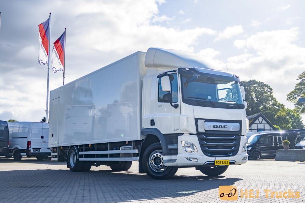 DAF CF320 FA 4X2 m. Box/Lift (18-Pallers) Sanduk kamioni