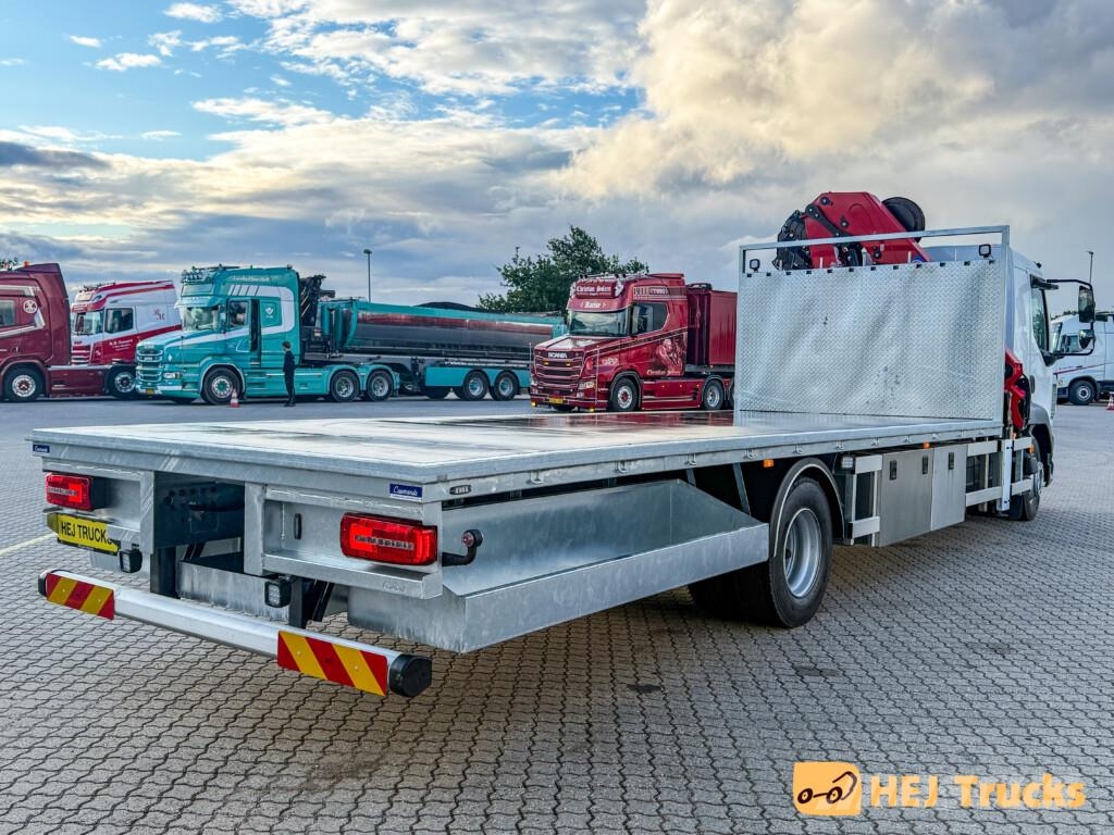 DAF XB 260 FA 4x2 m. Fast Lad/Kran (HMF 1620-K5) 16 to Camiones grúa