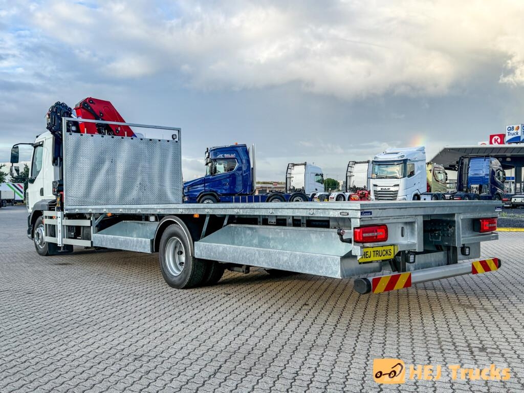 DAF XB 260 FA 4x2 m. Fast Lad/Kran (HMF 1620-K5) 16 to Camiones grúa