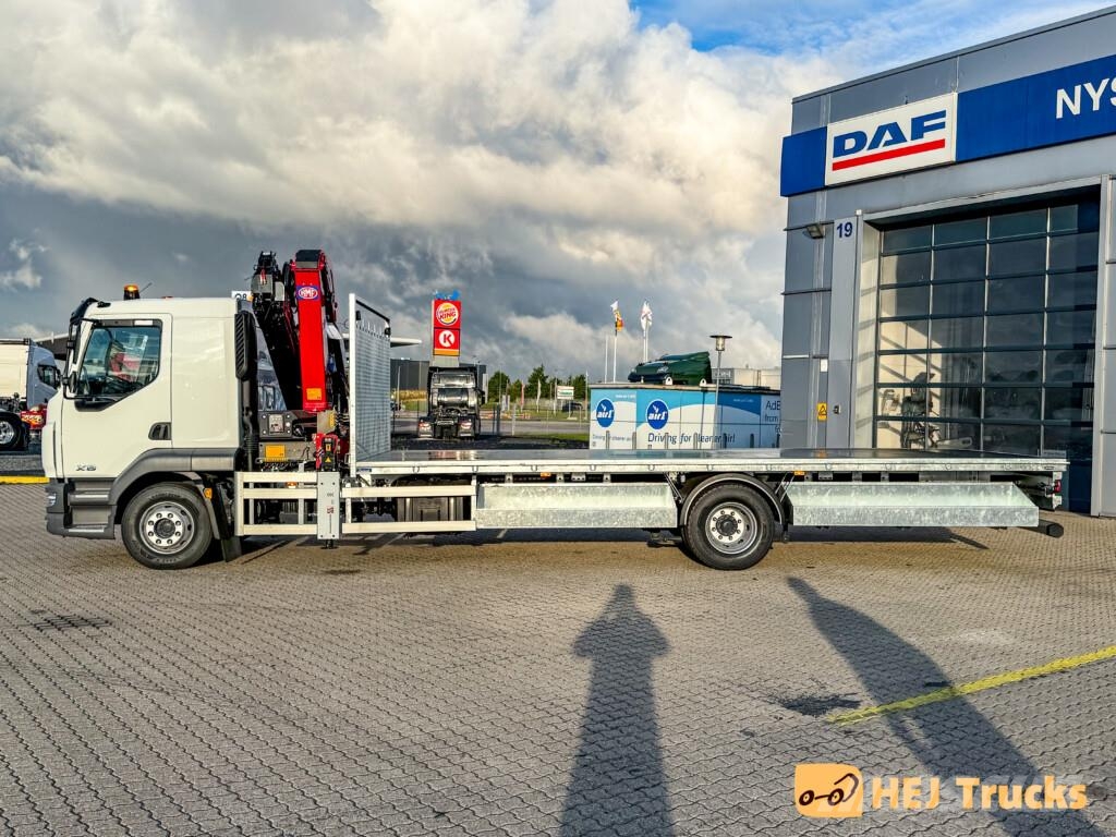 DAF XB 260 FA 4x2 m. Fast Lad/Kran (HMF 1620-K5) 16 to Camiones grúa