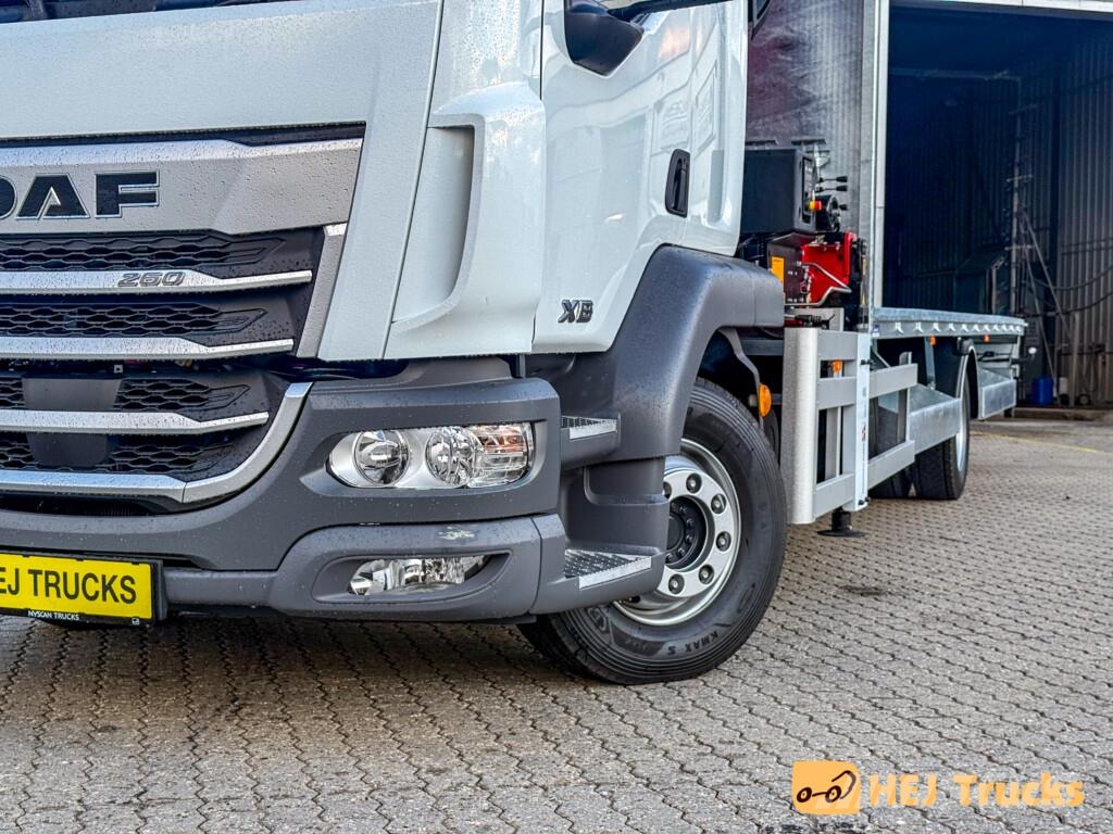 DAF XB 260 FA 4x2 m. Fast Lad/Kran (HMF 1620-K5) 16 to Camiones grúa