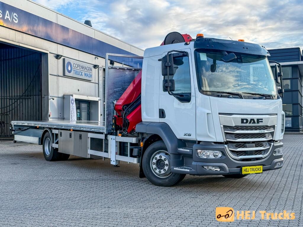 DAF XB 260 FA 4x2 m. Fast Lad/Kran (HMF 1620-K5) 16 to Camiones grúa
