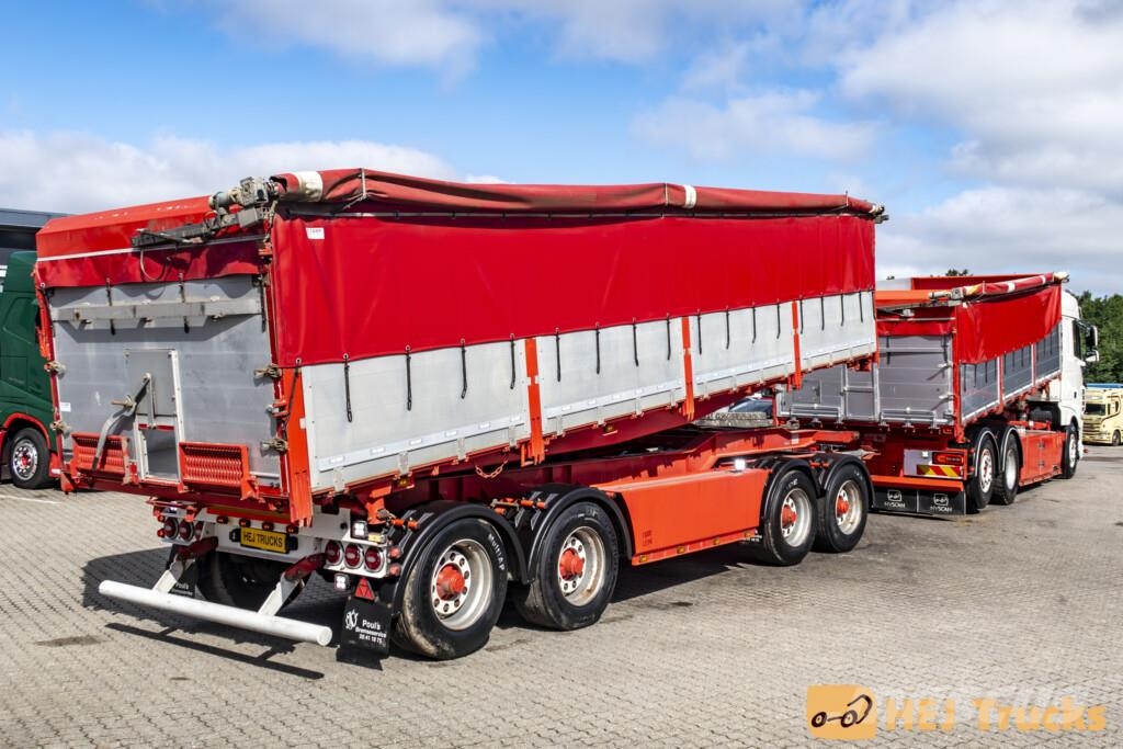 DAF XF 530 6x2 m. 3-vejs Tiplad + Kel-berg 4 Aks. Tip  Otros camiones
