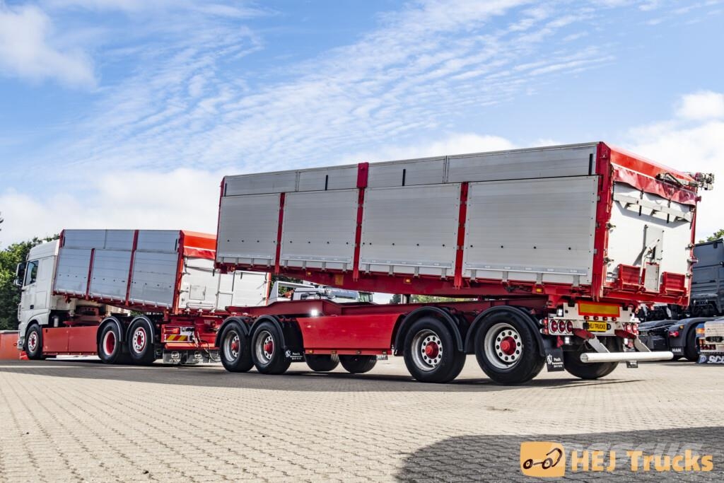 DAF XF 530 6x2 m. 3-vejs Tiplad + Kel-berg 4 Aks. Tip  Otros camiones