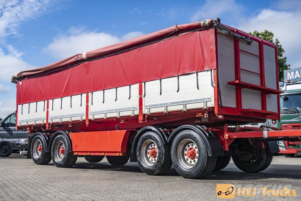 DAF XF 530 6x2 m. 3-vejs Tiplad + Kel-berg 4 Aks. Tip  Otros camiones