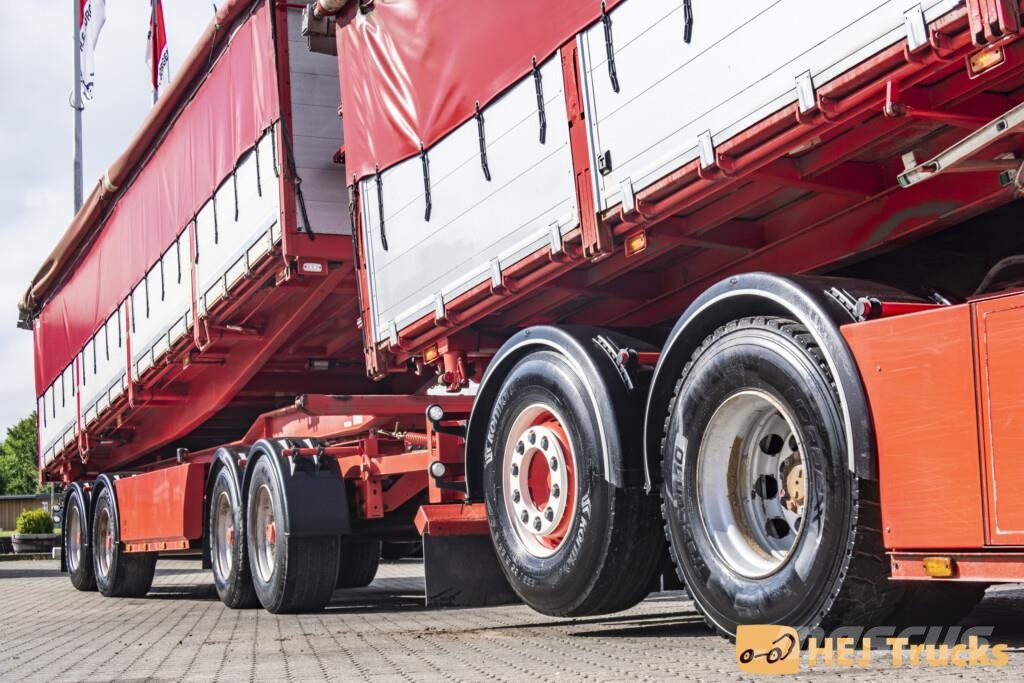 DAF XF 530 6x2 m. 3-vejs Tiplad + Kel-berg 4 Aks. Tip  Otros camiones