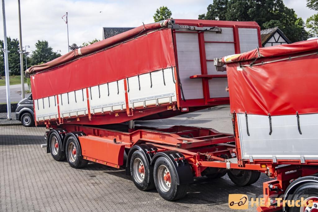 DAF XF 530 6x2 m. 3-vejs Tiplad + Kel-berg 4 Aks. Tip  Otros camiones