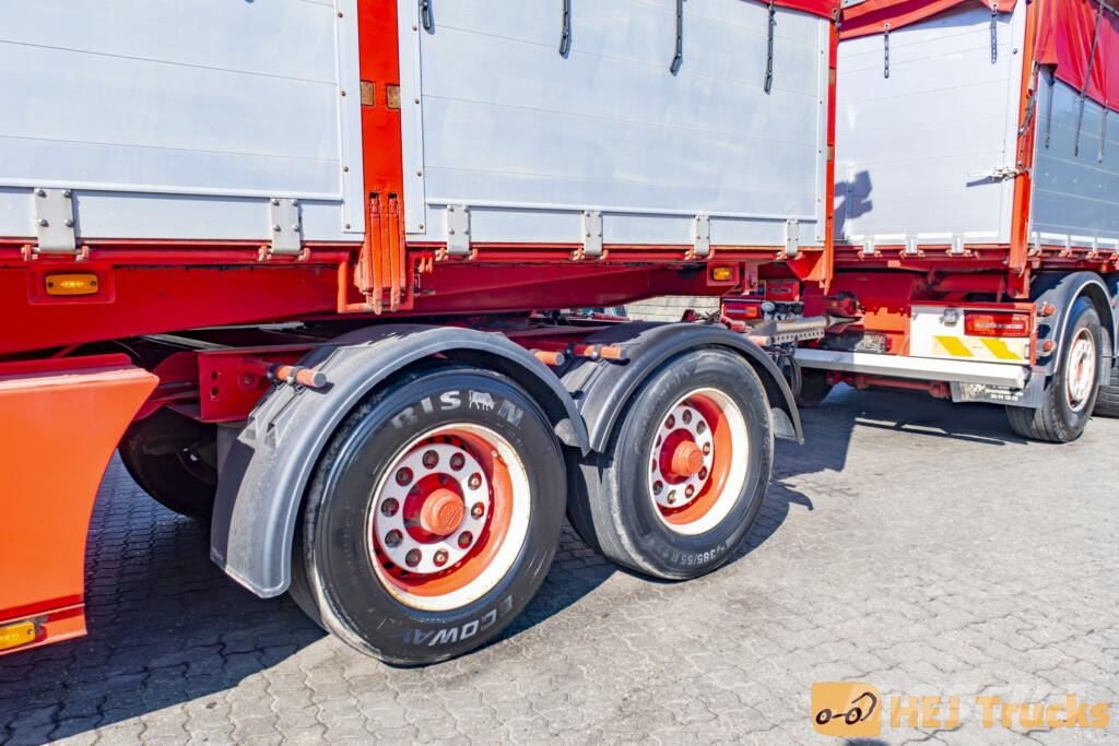 DAF XF 530 6x2 m. 3-vejs Tiplad + Kel-berg 4 Aks. Tip  Otros camiones