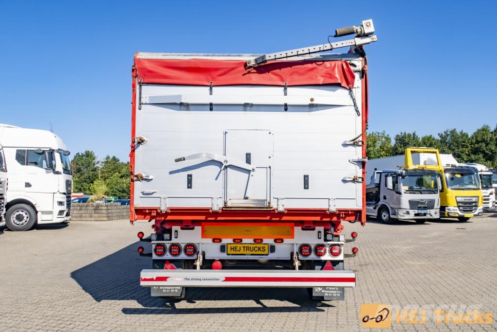 DAF XF 530 6x2 m. 3-vejs Tiplad + Kel-berg 4 Aks. Tip  Otros camiones