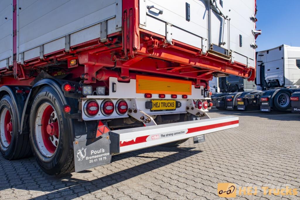 DAF XF 530 6x2 m. 3-vejs Tiplad + Kel-berg 4 Aks. Tip  Otros camiones