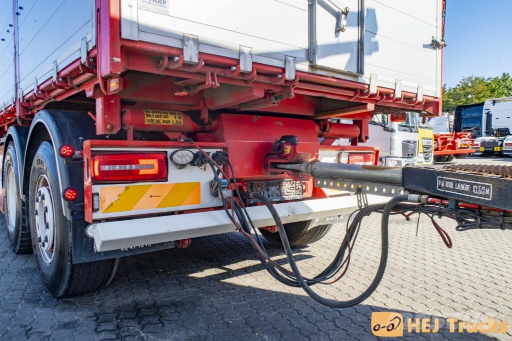 DAF XF 530 6x2 m. 3-vejs Tiplad + Kel-berg 4 Aks. Tip  Otros camiones