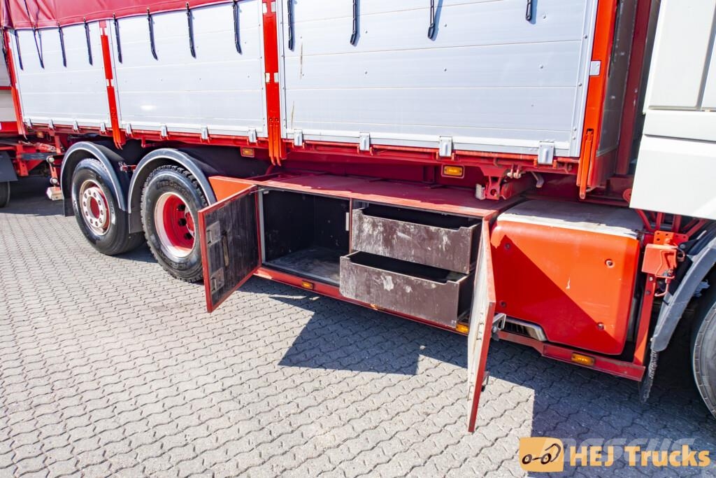 DAF XF 530 6x2 m. 3-vejs Tiplad + Kel-berg 4 Aks. Tip  Otros camiones
