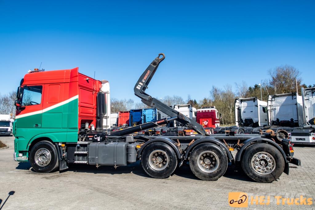 DAF XF 530 8x4/4 m. Kroghejs Vinçli kamyonlar